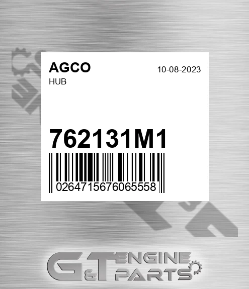 762131M1 Hub for AGCO
