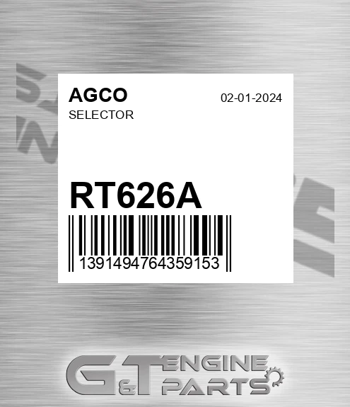 RT626A Selector
