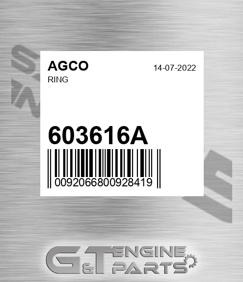 603616A AGCO Ring