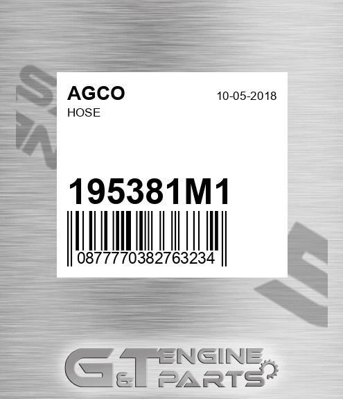 195381M1 Hose for AGCO