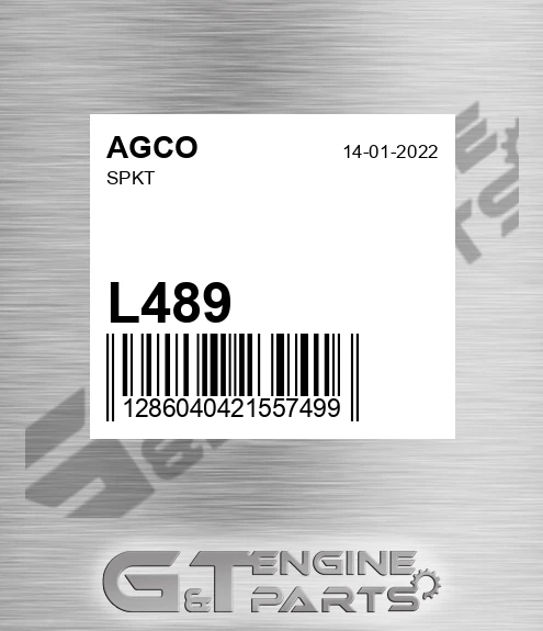 L489 Spkt for AGCO