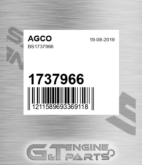 1737966 Bs for AGCO