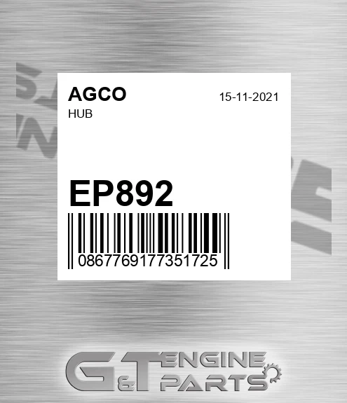 EP892 AGCO Hub