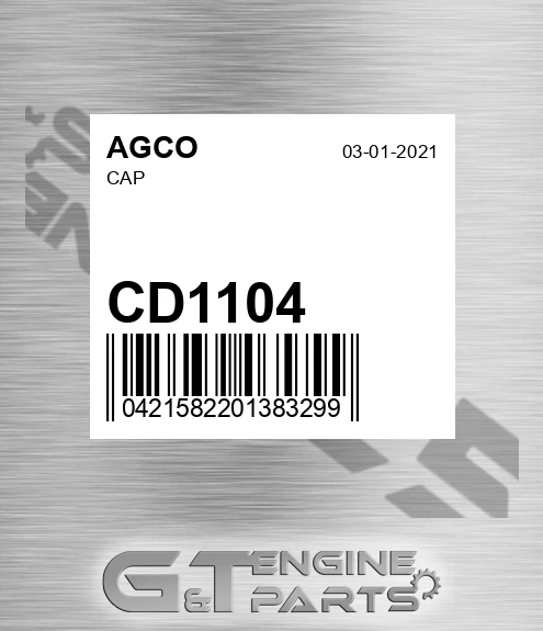 CD1104 Cap