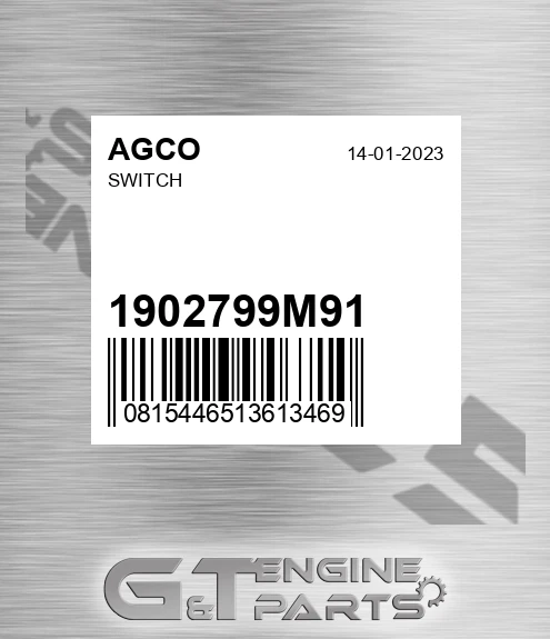 1902799M91 Switch for AGCO