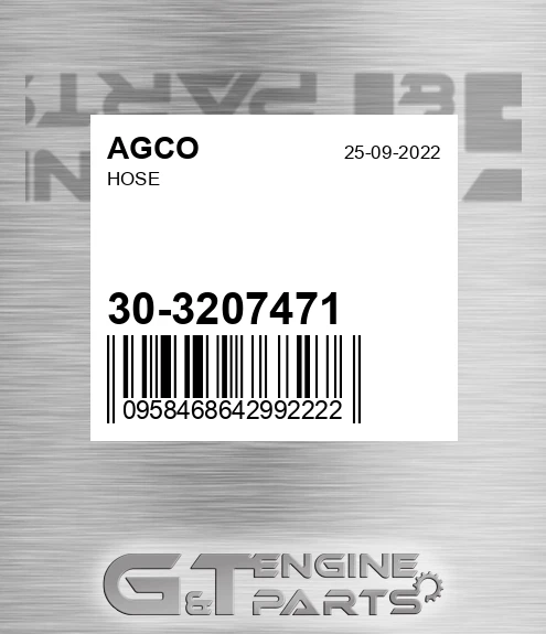 30-3207471 Hose for AGCO