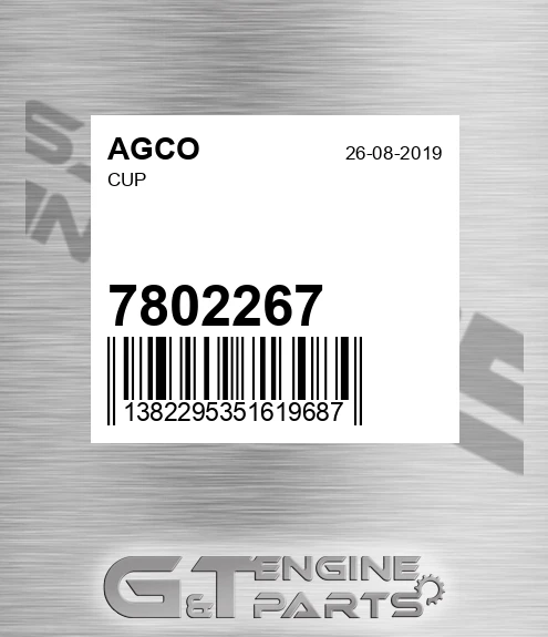 7802267 Cup for AGCO