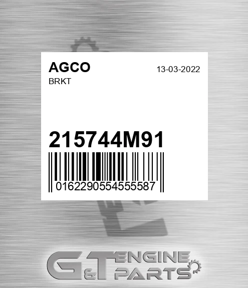 215744M91 AGCO Brkt