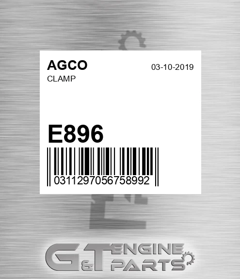 E896 Clamp