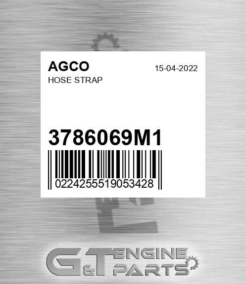 3786069M1 AGCO Hose Strap