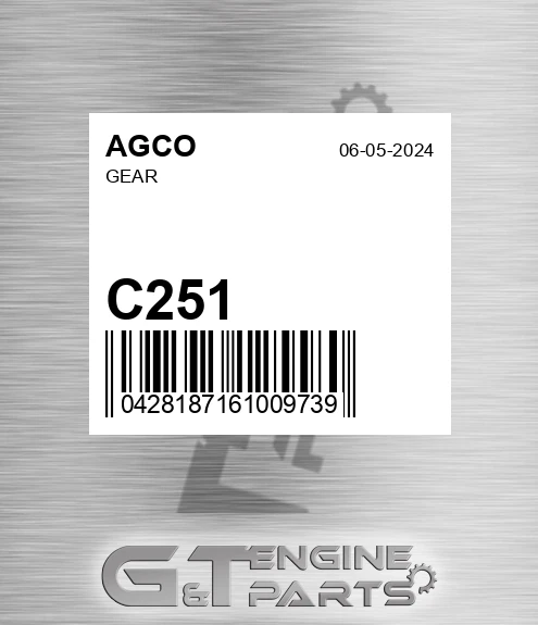 C251 Gear