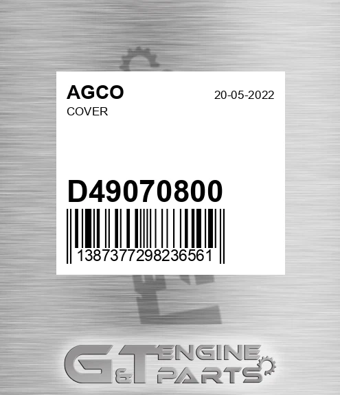 D49070800 Cover for AGCO