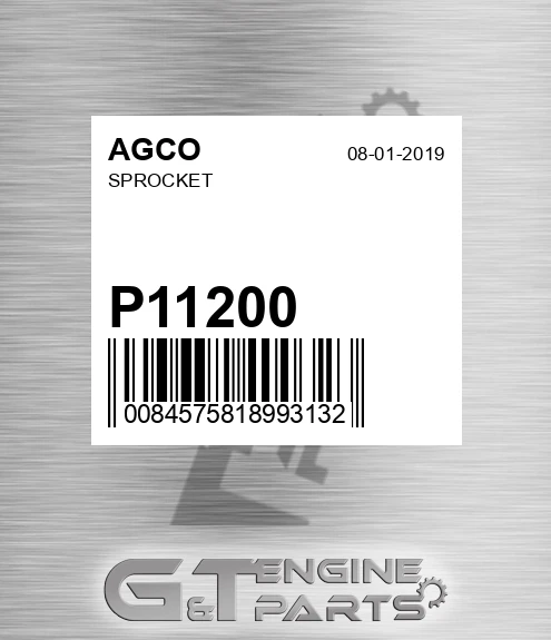 P11200 AGCO Sprocket