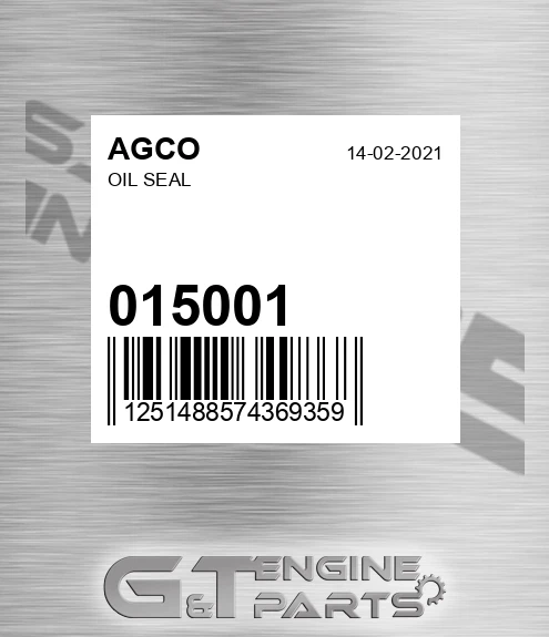 015001 AGCO Oil Seal