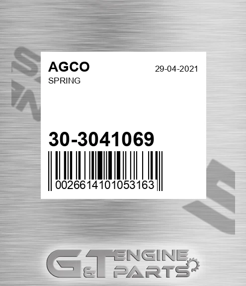 30-3041069 Spring for AGCO