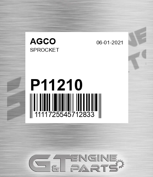 P11210 Sprocket for AGCO