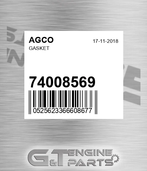 74008569 Gasket for AGCO