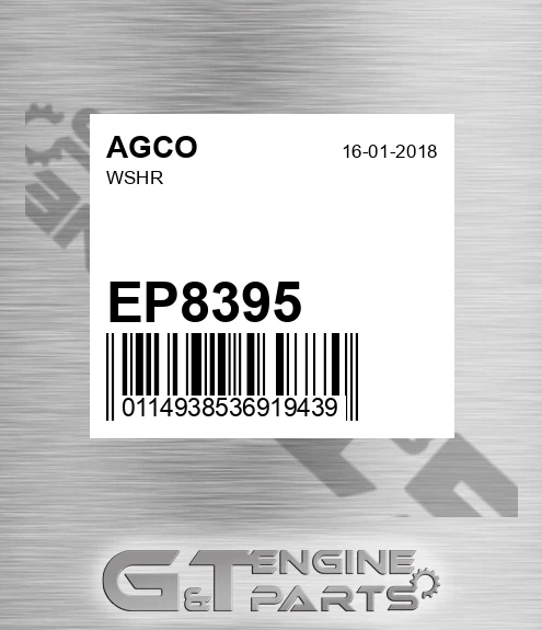 EP8395 AGCO Wshr