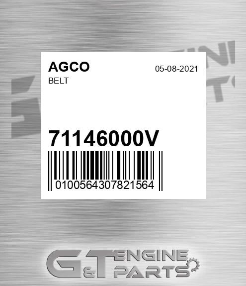 71146000V Belt for AGCO