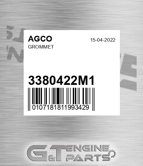 3380422M1 Grommet for AGCO