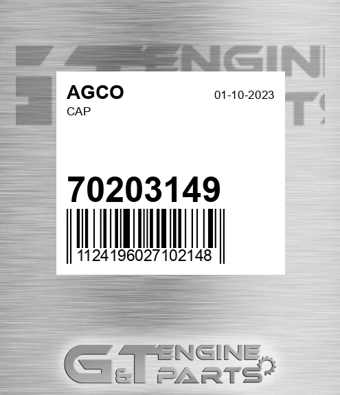 70203149 AGCO Cap
