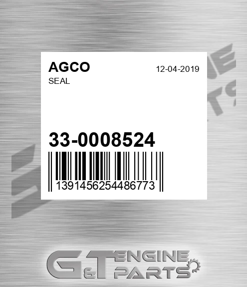 33-0008524 Seal for AGCO