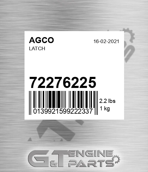 72276225 Latch