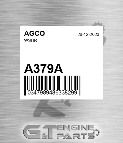 A379A AGCO Wshr