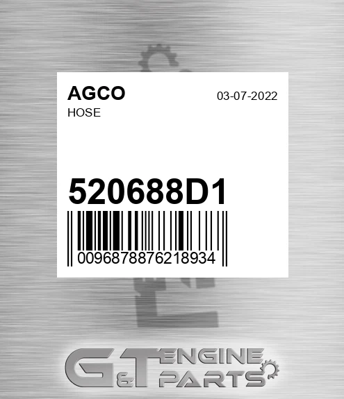520688D1 Hose