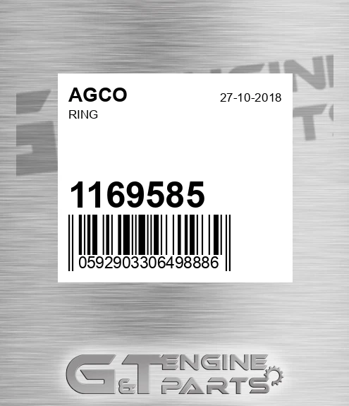 1169585 AGCO Ring