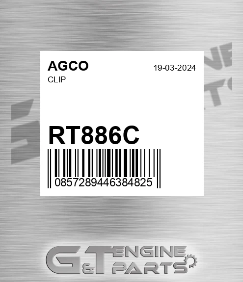 RT886C AGCO Clip