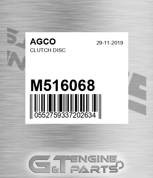M516068 Clutch Disc for AGCO