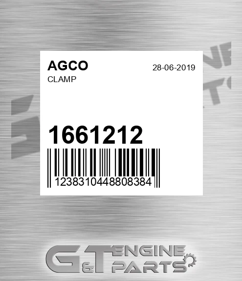 1661212 Clamp for AGCO