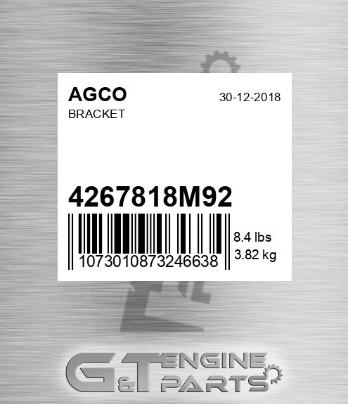 4267818M92 AGCO Bracket