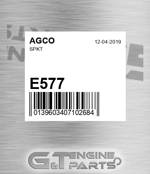 E577 Spkt