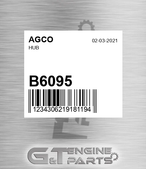 B6095 Hub
