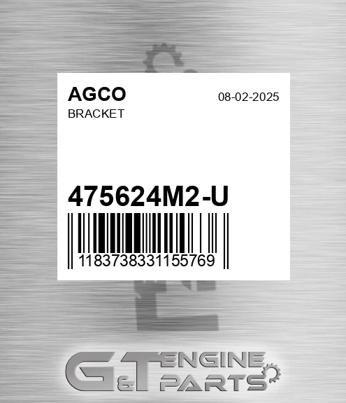 475624M2-U Bracket for AGCO