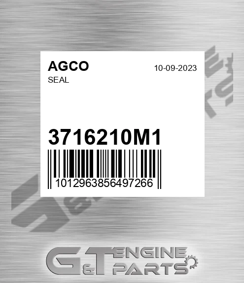 3716210M1 Seal for AGCO