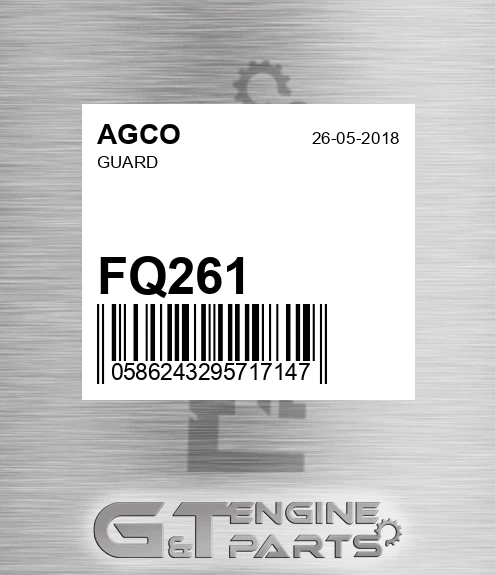 FQ261 Guard for AGCO