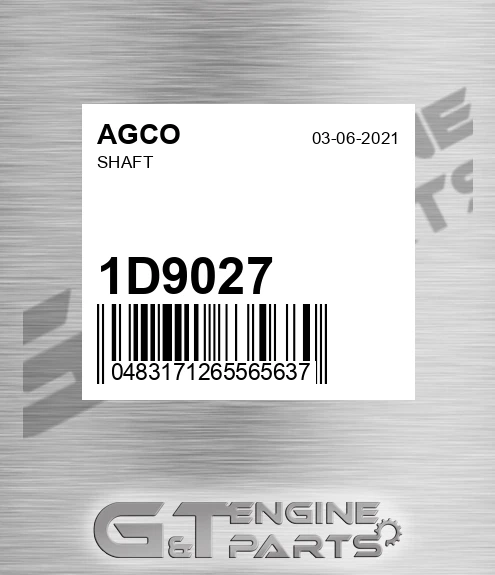 1D9027 Shaft