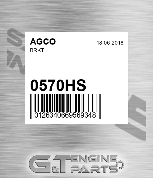 0570HS AGCO Brkt