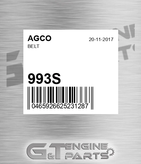 993S Belt