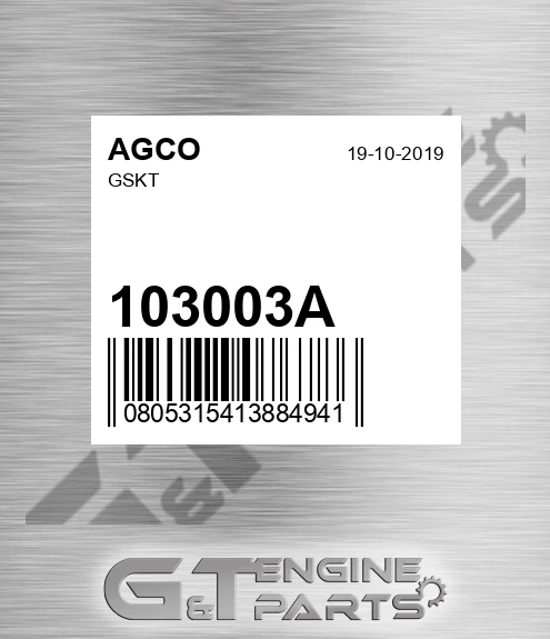 103003A Gskt