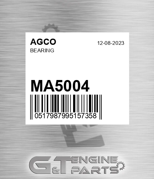 MA5004 Bearing