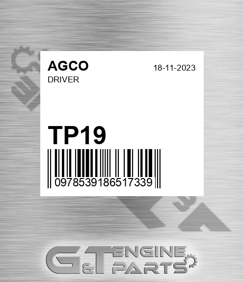 TP19 Driver