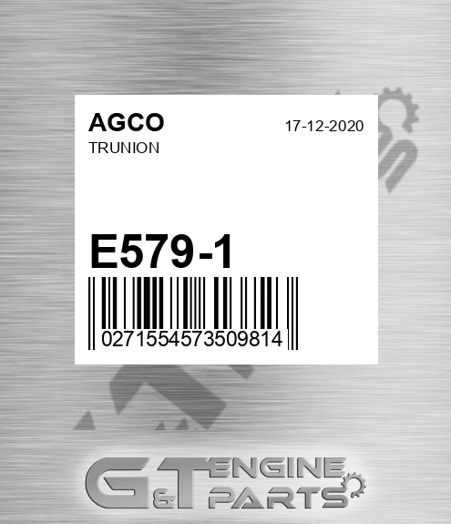 E579-1 Trunion
