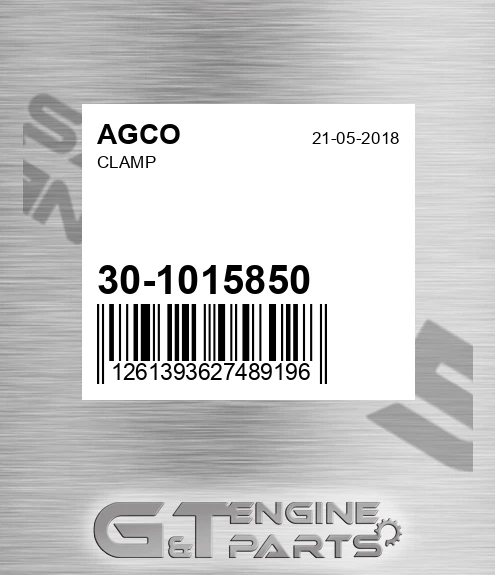 30-1015850 Clamp for AGCO