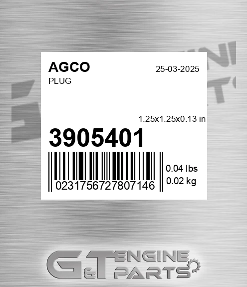3905401 Plug