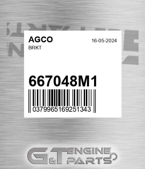 667048M1 Brkt for AGCO