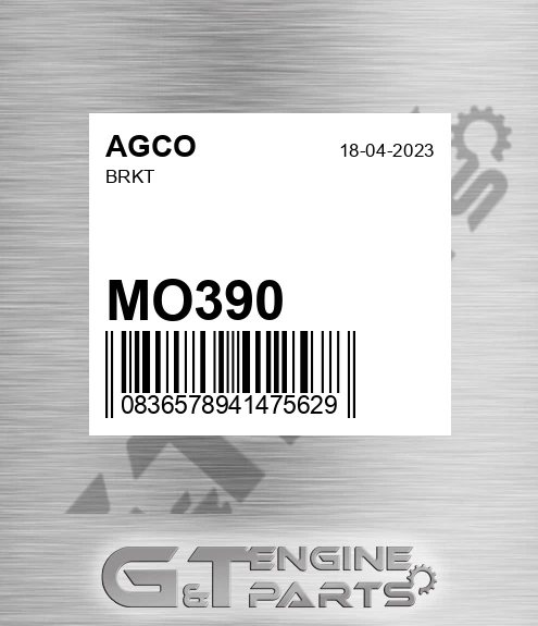 MO390 AGCO Brkt